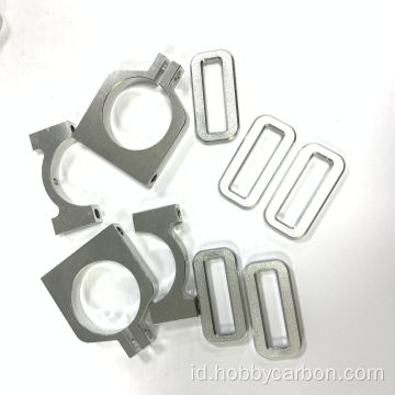 Penjepit Aluminium Roll Kustom Untuk Tabung Octagon 20x30mm